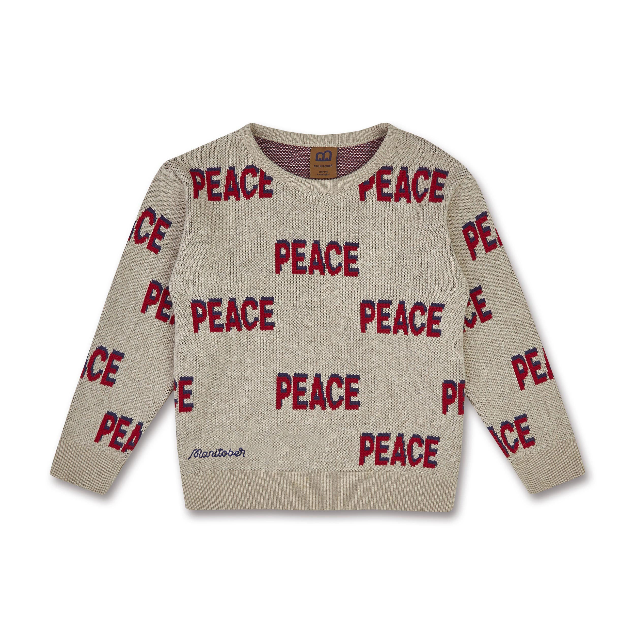 Strickpulli peace Clearance